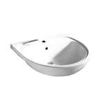 19 X 15 Semi TM Lavatory Sink Mezzo White