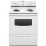 30 Free Standing 4.8CF Electric Range White