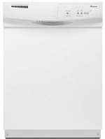 Lead Law Compliant 24 Built in Front Control Tall Tube Dishwasher White