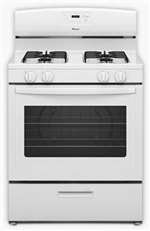 White 30 Free Standing Manual Gas RNGE