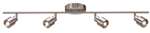 *NLA Brushed Nickel 4 20 Watts LED Strip Light
