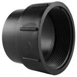 1-1/2 ABS DWV Fitting Cleanout Adapter