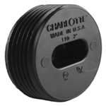 2 ABS DWV Flush Cleanout Plug