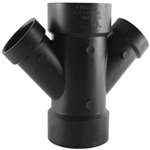 4 X 3 ABS DWV Double Wye