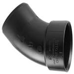 4 ABS DWV ST 45 Elbow