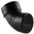 3 ABS DWV ST 60 Elbow