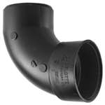 3 ABS DWV ST 90 Elbow