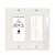 Control Strobe & Sounder Opaque White