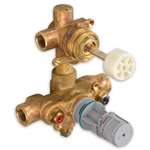 2 Handle Thermostat Rough Valve With Built in 2