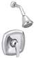 1 Handle Shower Valve Trim Chrome 2.5 GPM