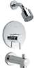 1 Handle Pressure Balance Tub and Shower Trim Chrome 2.5 GPM