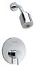 1 Handle Lever Shower Trim Serin Chrome 2 GPM