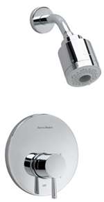 1 Handle Lever Shower Trim Serin Chrome 2 GPM