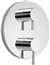 2 Handle Thermostat Valve Trim Only SATI