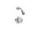 1 Handle Lever Shower Valve Trim Chrome 1.5 GPM
