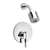 Pressure Balance Shower Trim 3F Chrome 2 GPM