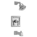1 Handle Lever Tub and Shower Trim Kit Chrome 2 GPM