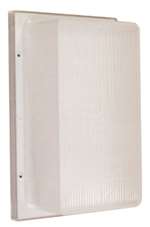 White 1 10.5W LED FLUSH