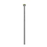 Chrome Plated 3/8 X 12 Closet Riser