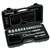 17 PC SAE 1/2 Drive 6/12 Pt Socket Set