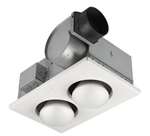 Double 250W INFRA Bulb Heater Unit