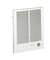 1000/2000 W 240 Volts Wall Heater White GRL
