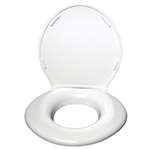 Closet Seat With Cover WHT