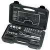 20 PC 3/8 Drive Dp&std 12 Pt Socket Set