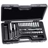 29 PC Met 3/8 DR Standard 12 Pt Socket Set