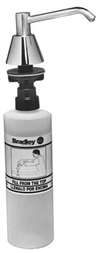 16 oz 4 Spout Lavatory Mount SOAP Dispenser Stainless Steel