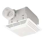50 CFM Exhaust Fan/Light White