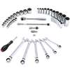 50 PC 3/8 Drive 1/4 Combination Set