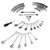 75 PC 3/8 Drive 1/4 Combination Set
