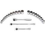 25 PC 1/2 Drive Combination Set