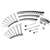 75 PC 1/2 Drive 3/8 Combination Set