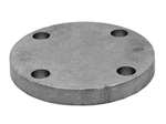 2-1/2X7 Black Cast Iron 125# BLND Flange