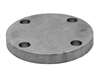 3 X 7-1/2 Black Cast Iron 125# BLND Flange