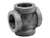 1 Black Cast Iron 125# CRS