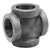 1-1/4 Black Cast Iron 125# CRS