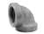 1-1/2 Black Cast Iron DRG 90 Elbow