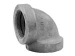 1-1/2 Black Cast Iron DRG 90 Elbow