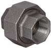 Lead Law Compliant 1/2 Black MI 150# Brass GJ Union