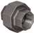 Lead Law Compliant 1-1/4 Black MI 150# Brass GJ Union