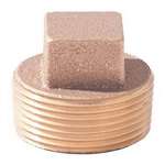 Lead Law Compliant 3/4 Brass Cored Plug