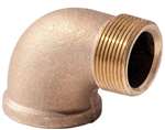 Lead Law Compliant 1/2 Brass ST 90 Elbow
