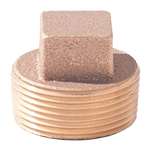 Lead Law Compliant 3/4 Brass Square HD SLD Plug