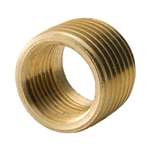 Lead Law Compliant 3/4 X 1/2 Brass Barstock Face Bushing