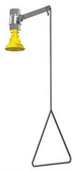 Vertical Drench Shower Plastic HD