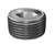 1/2 Black Steel HEX CSK Plug