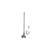 Lead Law Compliant 1 Handle One Hole Angle ST Chrome